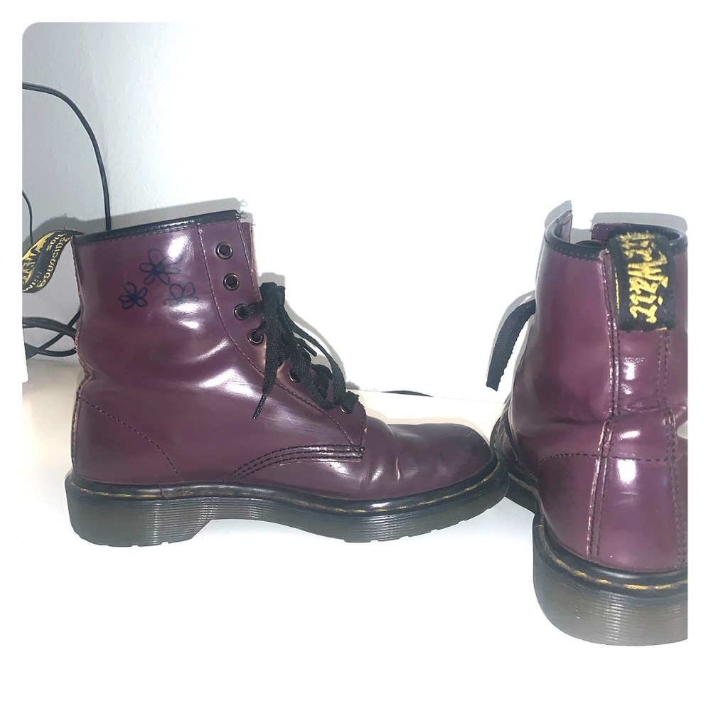 Super cute purple Doc Martens!